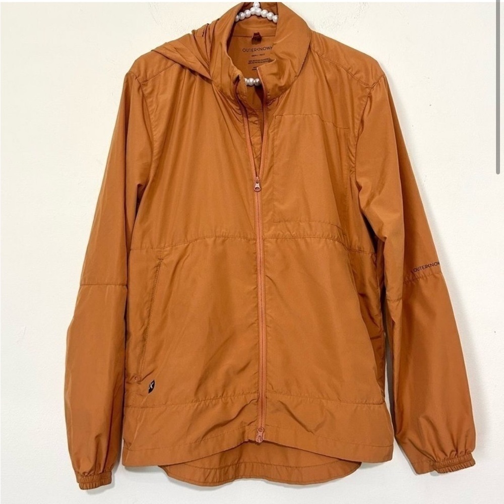 Outerknown Adios Packable Jacket Adobe Orange Siz… - image 5